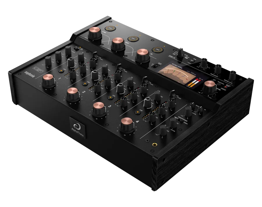 AlphaTheta Euphonia 4-channel rotary mixer — official product image
