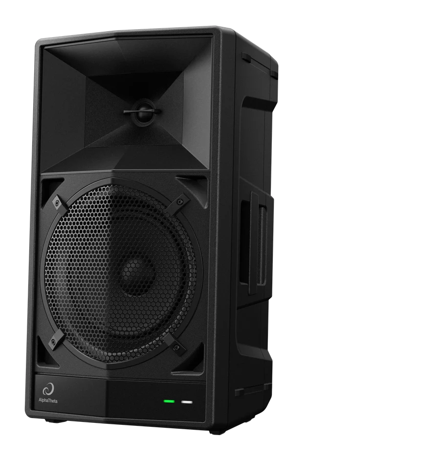 AlphaTheta WAVE-EIGHT 8-inch portable powered DJ speaker — official product image