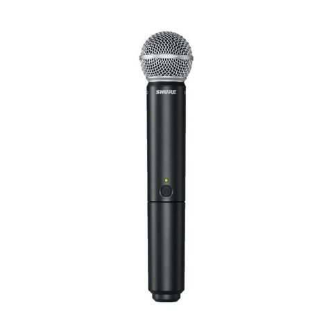 Shure BLX2 wireless handheld microphone with SM58 capsule