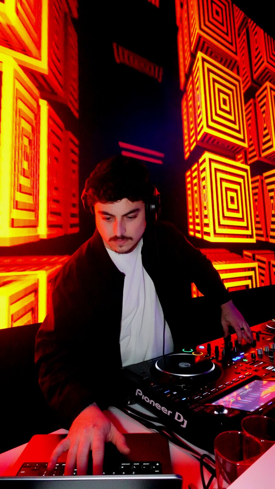 OTEO performing a late-night set in Orlando